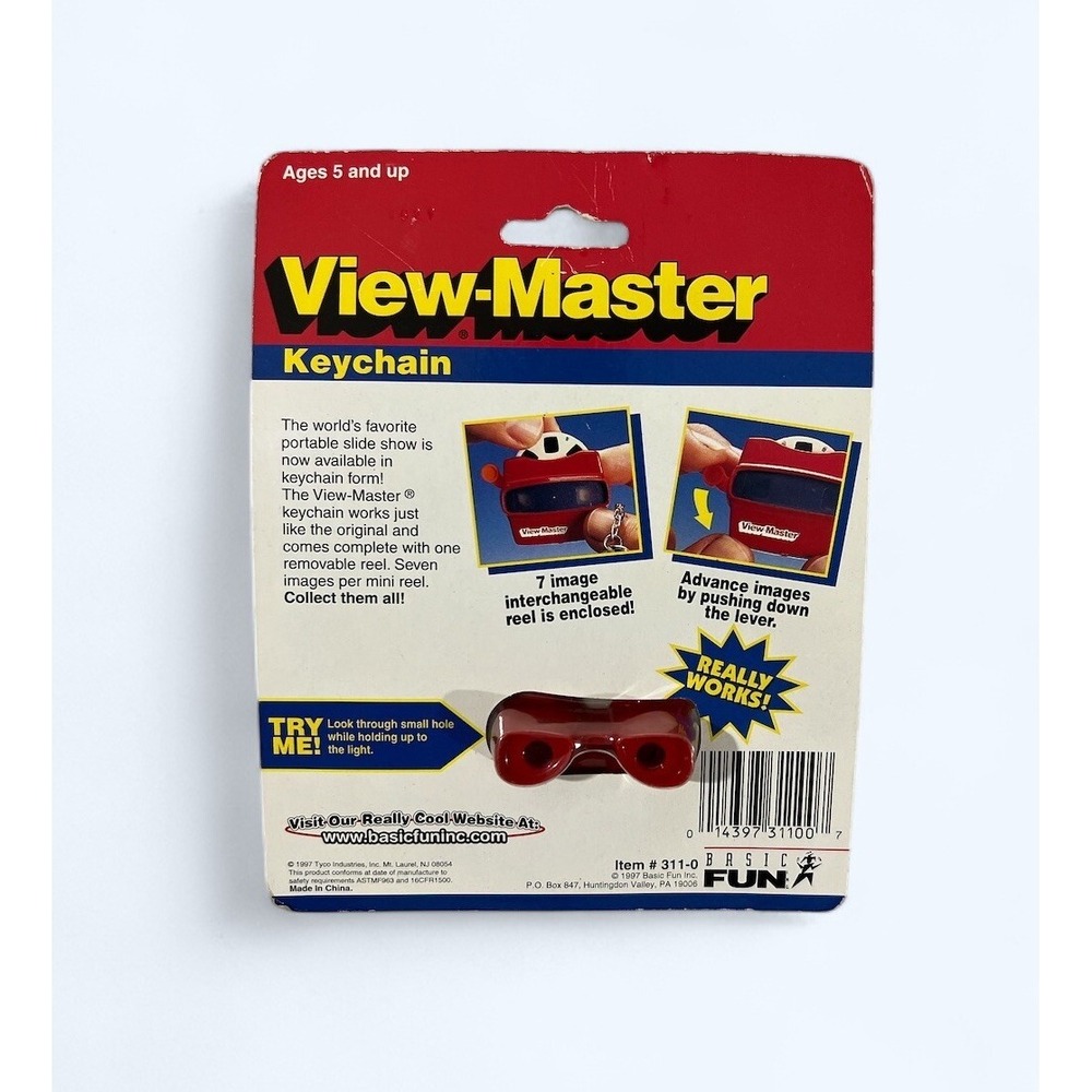 1997 VIEW-MASTER KEYCHAIN MOC BASIC FUN - Picture 2 of 2